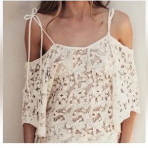 NWT eberjey Lupita Crista crochet top s/m